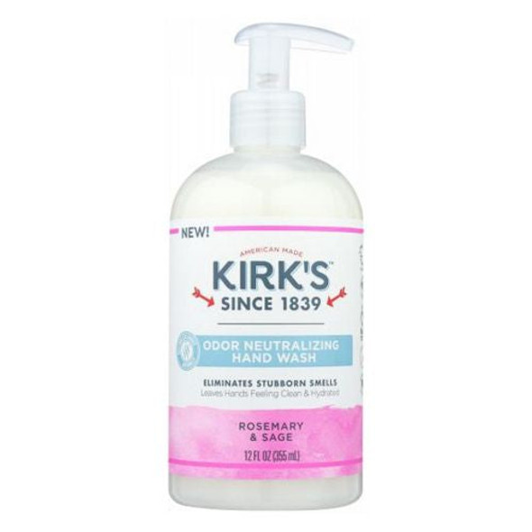 Hand Soap 3.5 Oz (Pack of 6) By Kirk's Natural Products