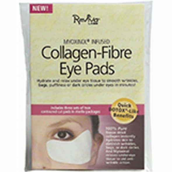 Collagen Fibre Eye Pad with Myoxinal 3 Packets By Reviva