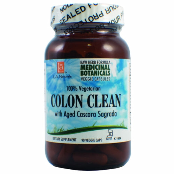 Colon Cleanse Raw Formula 90 Veg Caps By L. A .Naturals