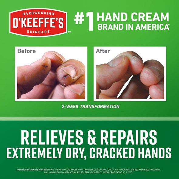O'Keeffe's Working Hands Hand Cream 3.4 Ounce Jar