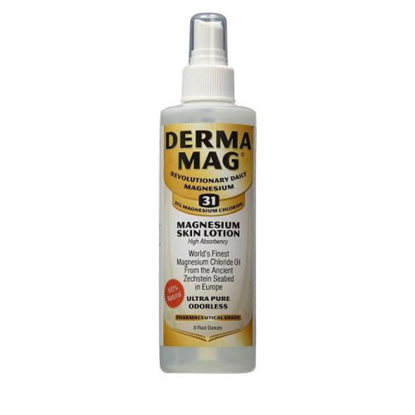 DermaMag 31 Magnesium Oil 8 Oz By Magnesium Direct