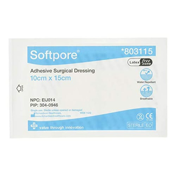 Softpore Dressing 10 x 15 (803115)  Pack of 50