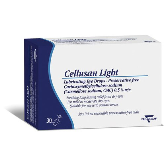 Cellusan Light eye drops (vials)