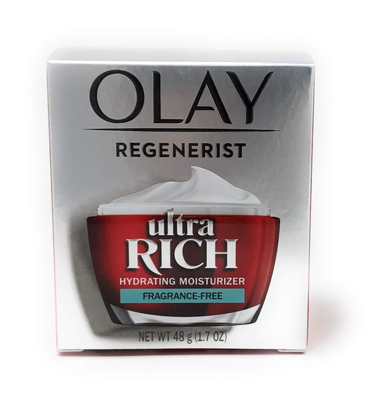 Olay Regenerist Ultra Rich, Fragrance Free, Hydrating Moisturizer 1.7 oz