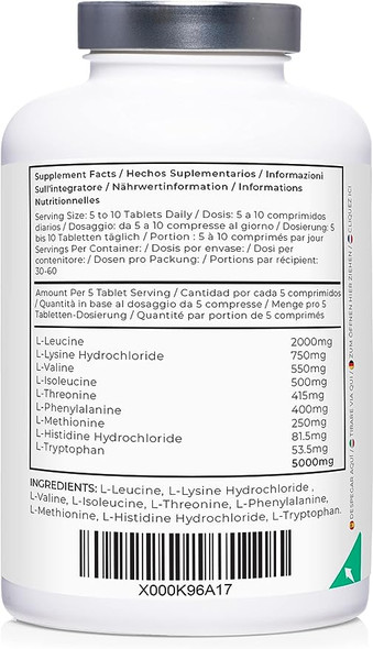 Love Life Supplements Essential Aminos - 300 tablets