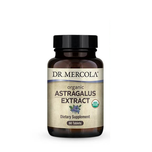 Dr Mercola Organic Astragalus Extract - 60 Tablets