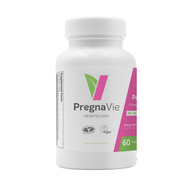 Vegetology PregnaVie - 60 veg tablets