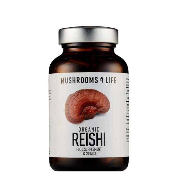 Mushrooms 4 Life Organic Reishi - 60 capsules