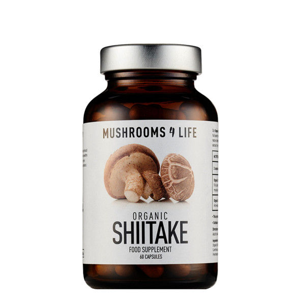 Mushrooms 4 Life Organic Shiitake - 60 capsules