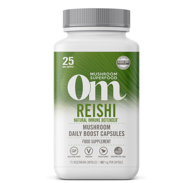 Om Organic Mushroom Nutrition Reishi - 75 capsules