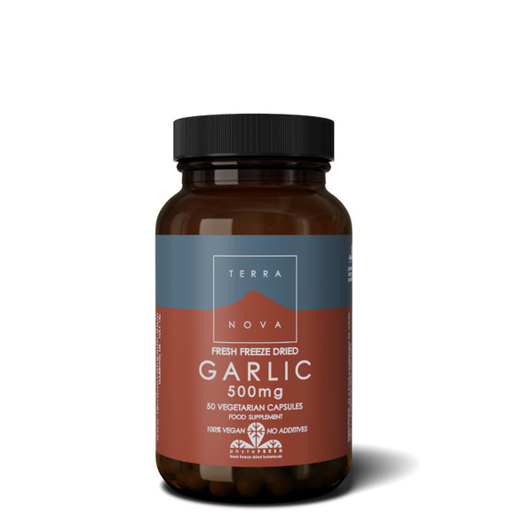 Terranova Garlic (500mg) - 50 capsules