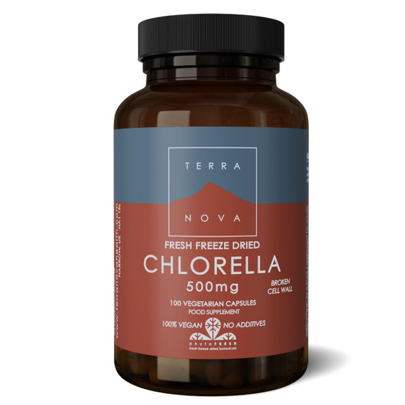 Terranova Chlorella 500mg - 100 capsules