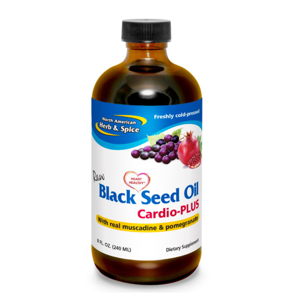 North American Herb & Spice Black Seed Cardio PLUS - 240ml