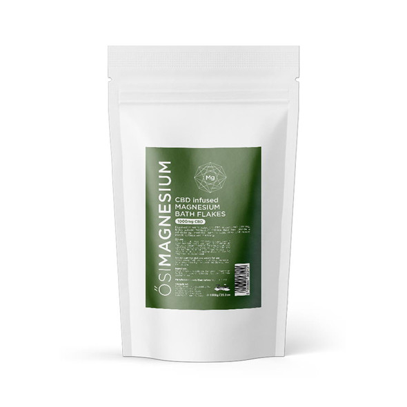 OSI Magnesium Magnesium Hemp 1000mg Bath Flakes - 1kg