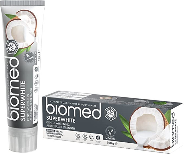 Biomed Superwhite with Coconut Toothpaste - 100g