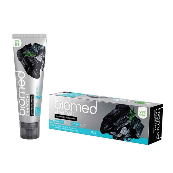Biomed Charcoal Triple Whitening Toothpaste - 100g