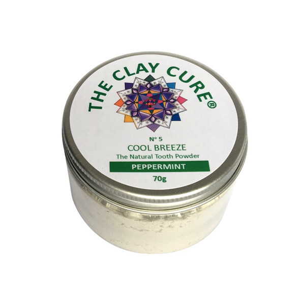 The Clay Cure Company Peppermint Tooth Powder - 70g