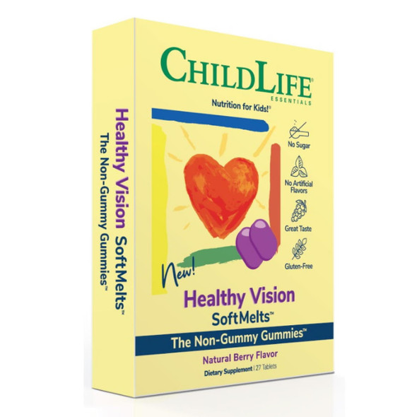 ChildLife Essential Healthy Vision (Berry) - 27 softmelts