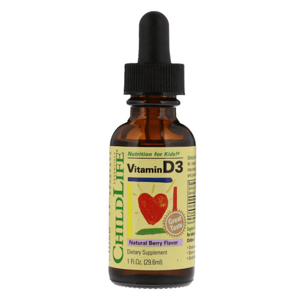 ChildLife Essential Vitamin D3 (Berry) - 30ml