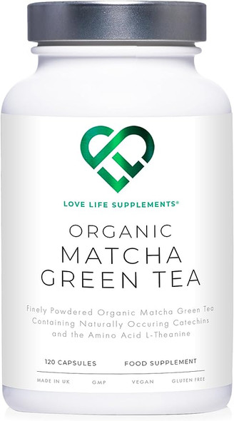 Love Life Supplements Matcha Green Tea - 60 capsules