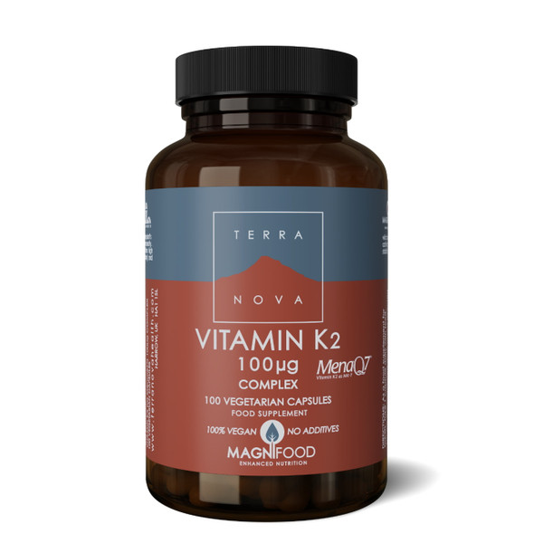 Terranova Vitamin K2 100ug Complex - 100 capsules