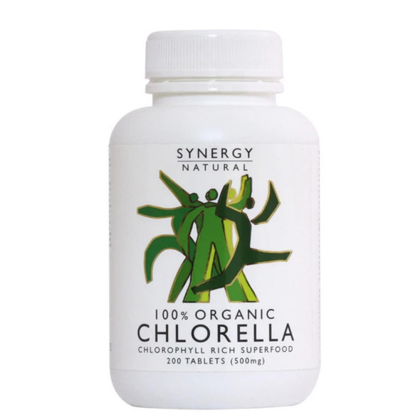 Synergy Natural Organic Chlorella - 200 tablets
