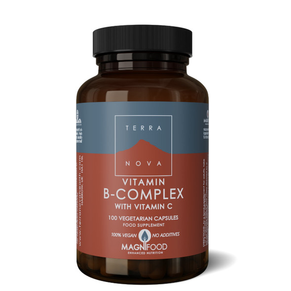 Terranova Vitamin B Complex with Vitamin C - 100 capsules