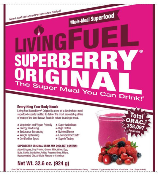 Living Fuel SuperBerry Original - 924g