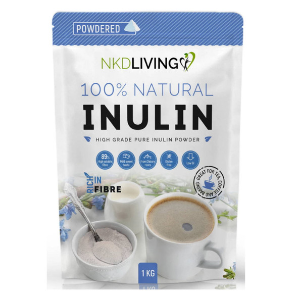 NKD Living 100% Natural Inulin (High Fibre) - 1kg