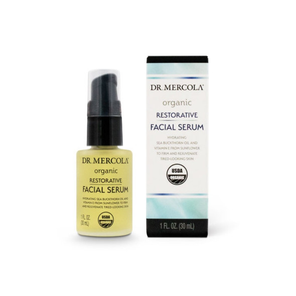 Dr Mercola Organic Restorative Facial Serum - 30ml
