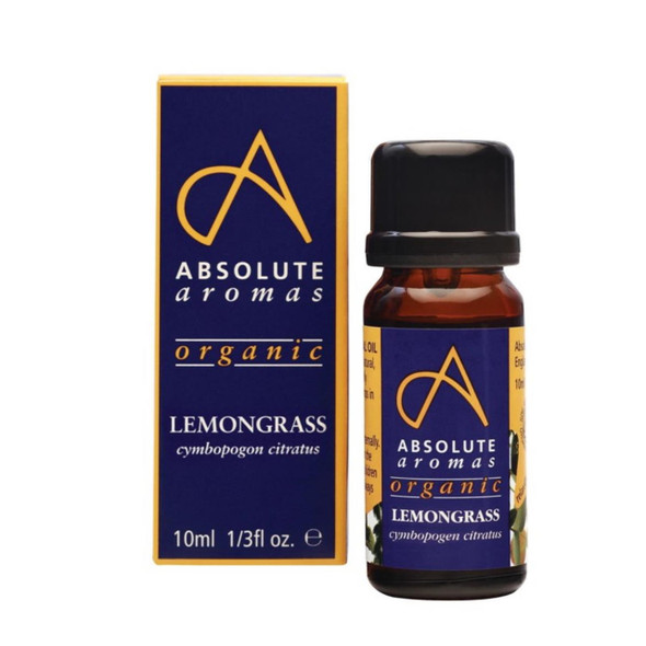 Absolute Aromas Organic Lemongrass - 10ml