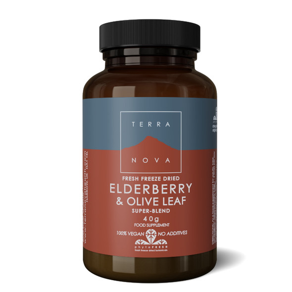 Terranova Elderberry & Olive Leaf - 40g