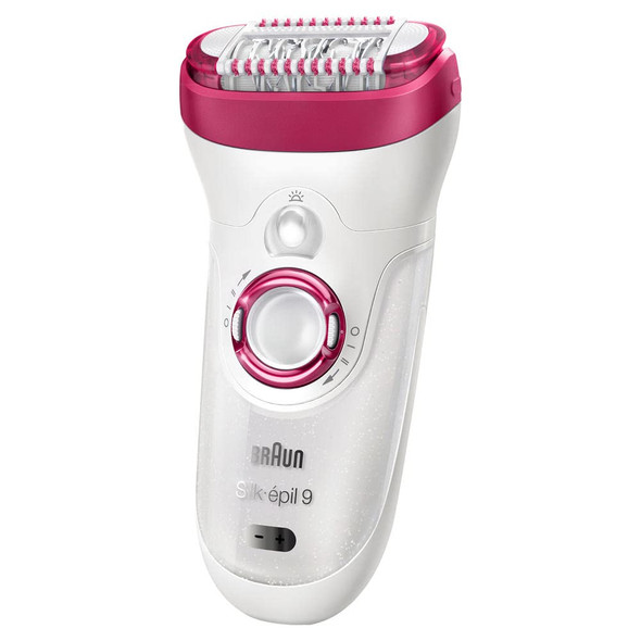 Braun Epilator Silk-epil 9 9-521, Hair Removal for Women, Wet & Dry, Cordless, and 2 Extras