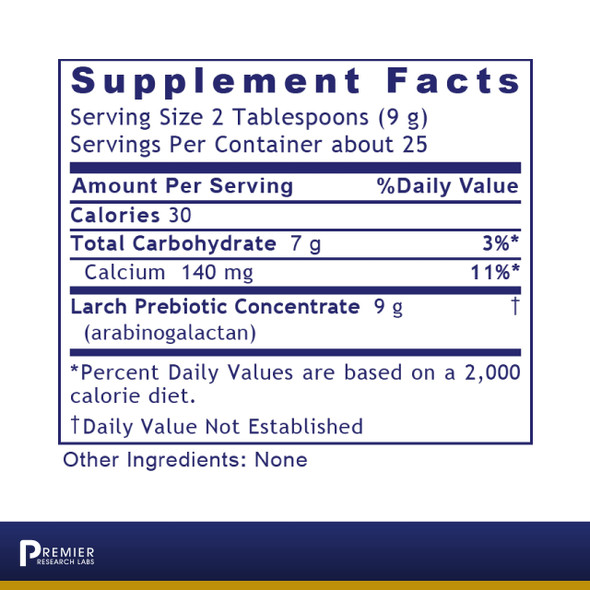 Premier Research Labs Galactan - Prebiotics For Regularity & Healthy Microbiome - For Gastrointestinal Microflora - Immune Suppor