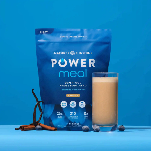 Nature'S Sunshine Power Meal, Superfood Whole Body Meal (Vanilla)