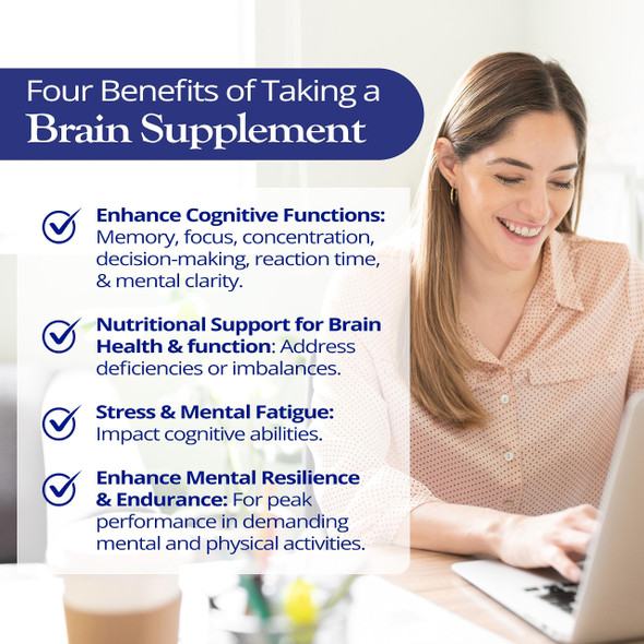 Dr. Tennant'S Brain Food For Cognitive Focus, Mental Acuity, And Memory Function - Focus Supplement, Organic Brain Supplement