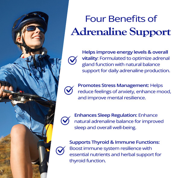 Dr. Tennant'S Adrenaline Support Formula, Designed To Support The Lack Of Adrenaline, Supports Immune System Function And Adrenal