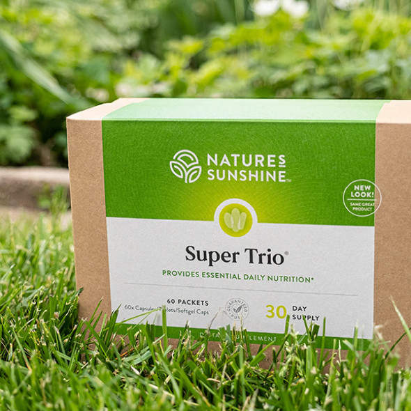 Nature'S Sunshine Super Trio, 30 Day | Vitamin Packs For Men And Women Provide A Potent Blend Of Vitamins, Minerals, Essential