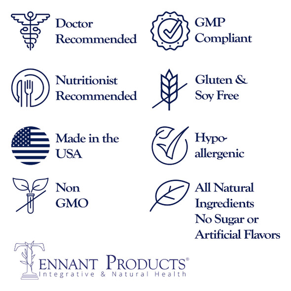 Dr. Tennant'S Probiotic Formula W/Prebiotics To Ensure Viability, Time-Release & Acid Resistant Capsules, 30B Cfus, Vegetarian