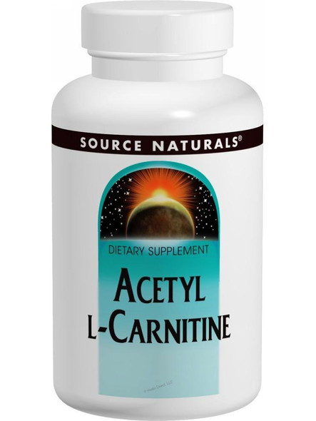 Source Naturals, Acetyl L Carnitine, 500mg, 30 ct