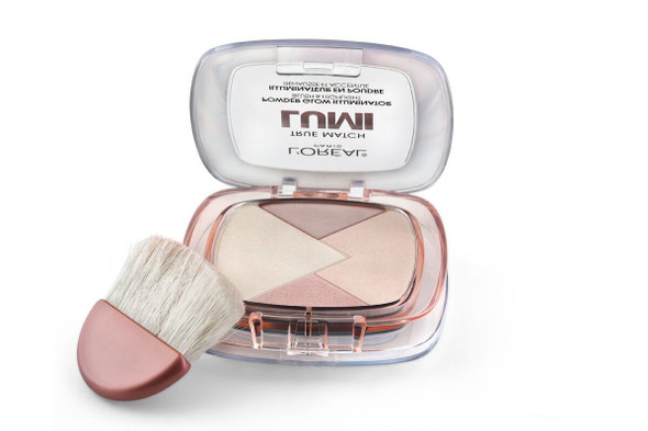 L'Oreal Paris True Match Lumi Powder Glow Illuminator, Rose, 0.31 oz.