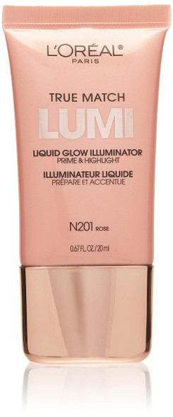 L'Oreal Paris True Match Liquid Glow Illuminator, Rose, 0.67 fl; oz.