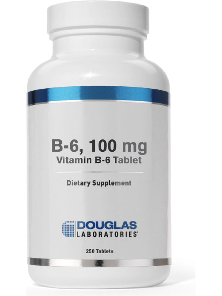Douglas Labs, B 6 100 mg, 250 tabs
