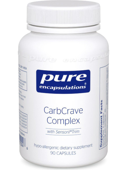 Pure Encapsulations, CarbCrave Complex, 90 vcaps