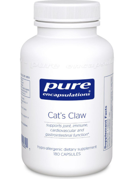 Pure Encapsulations, Cat's Claw, 180 vcaps