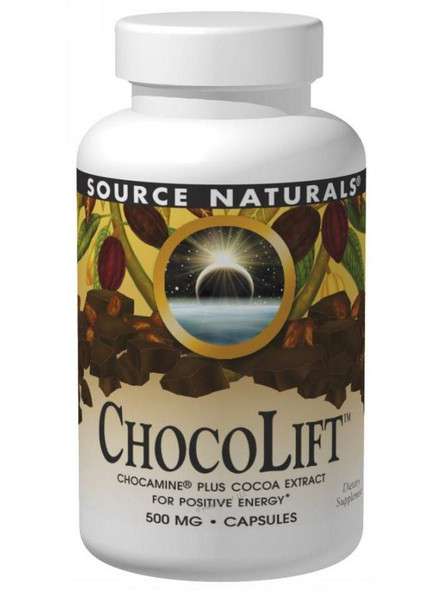 Source Naturals, ChocoLift, 500mg, 60 ct