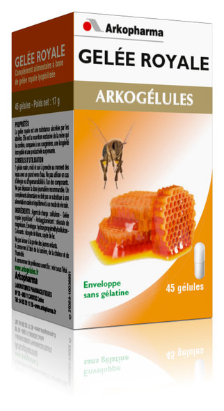 Arkopharma Arkocaps Royal Jelly Tone 45 Capsules