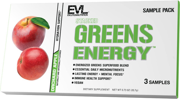 Evlution Greens and Superfoods Energy Drink Powder Nutrition Super Greens Powder Smoothie Mix with Spirulina Chlorella and Wheat Grass - Vegan Greens Superfood Powder for Energy Focus and Immunity