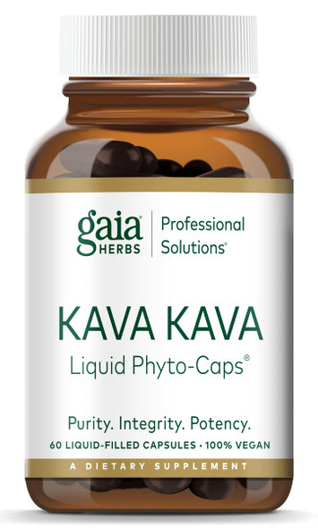 Gaia Herbs (Professional Solutions Kava Kava 60 VegiCaps