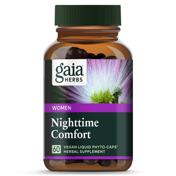 Gaia Herbs Nighttime Comfort for Women 60 Count, 60 CT